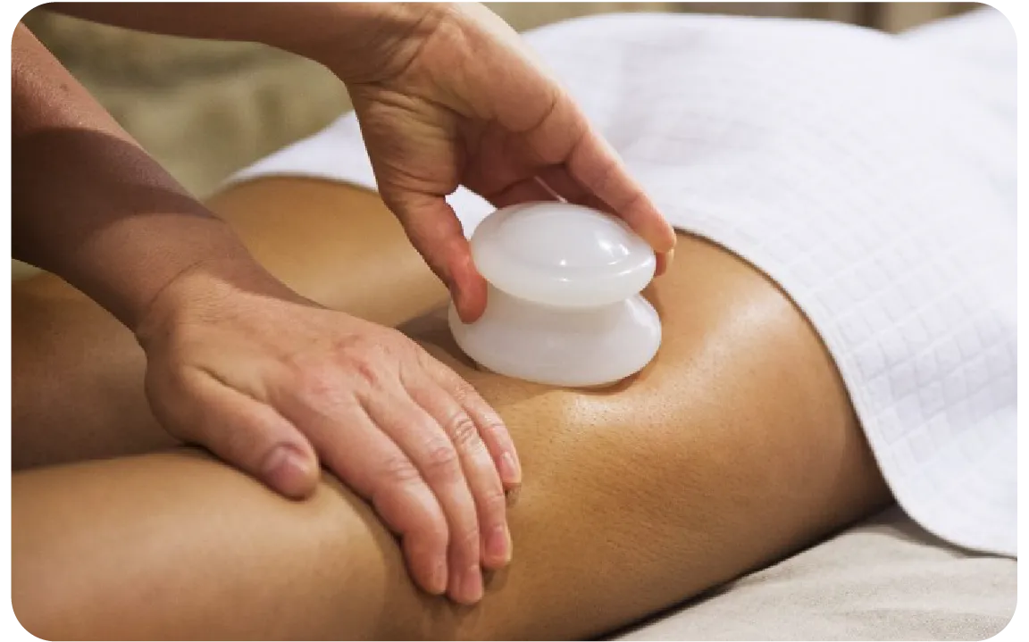 Anti-cellulite, ventouses